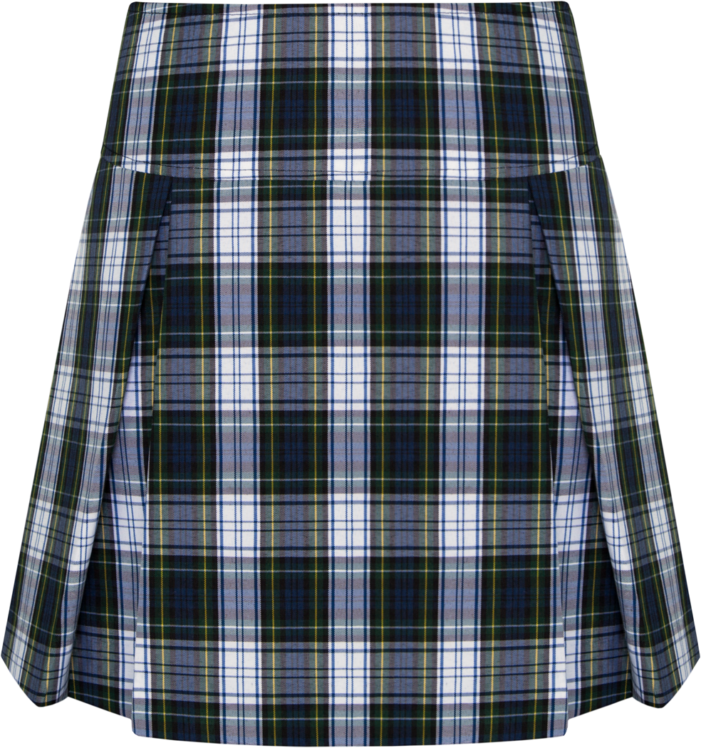 Drop Yoke Pleated Skort