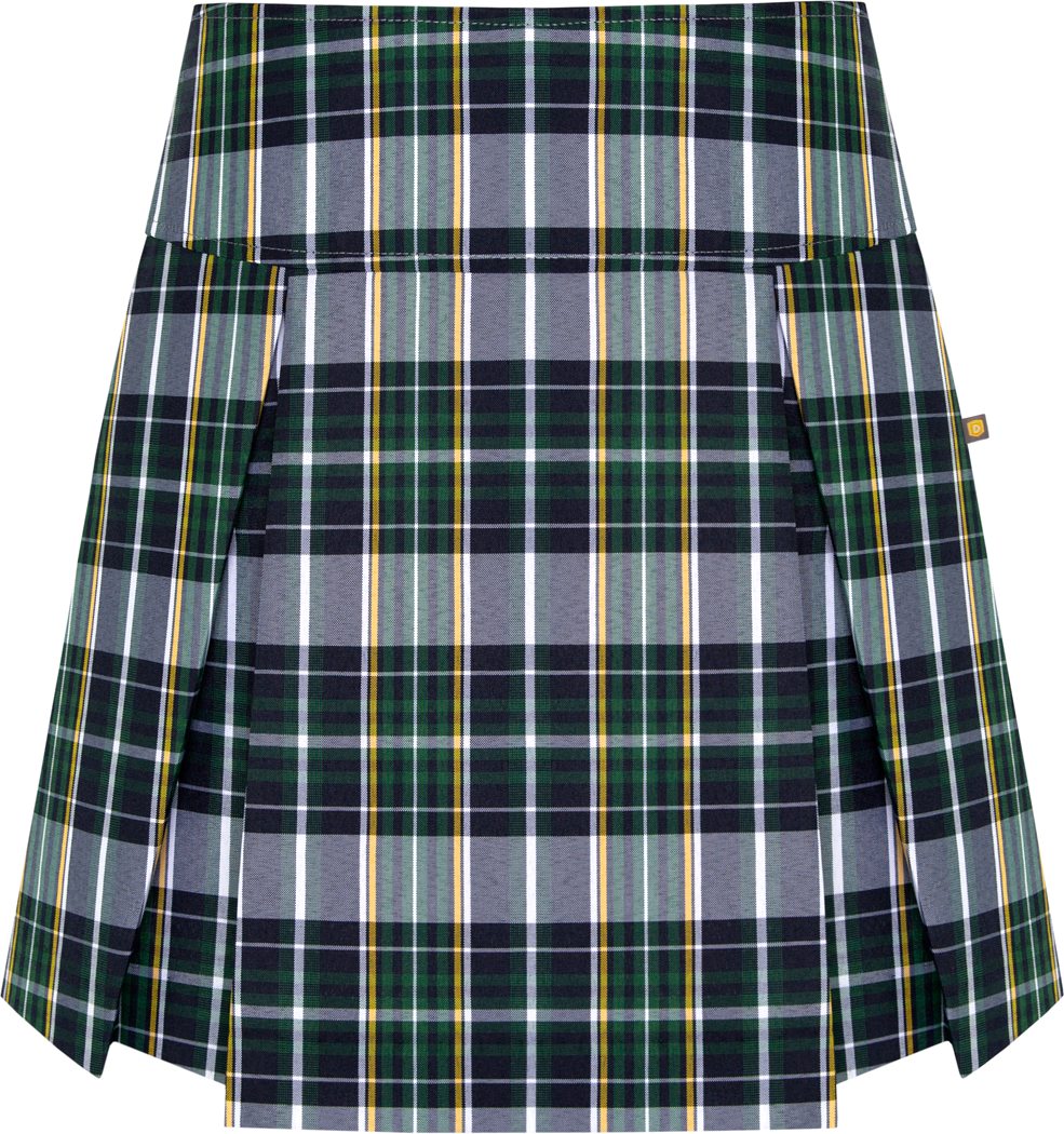 Drop Yoke Pleated Skort