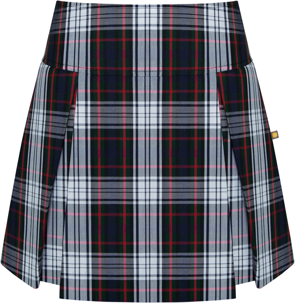 Drop Yoke Pleated Skort