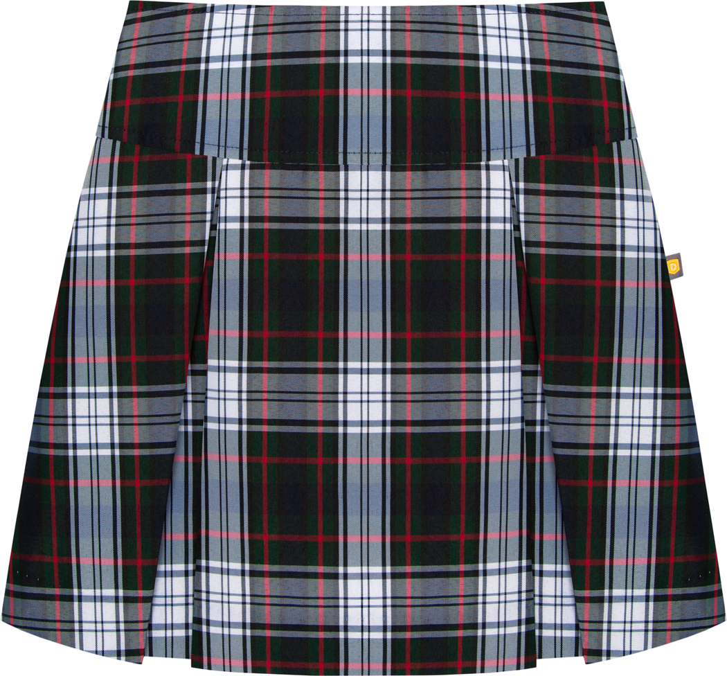 Drop Yoke Pleated Skort