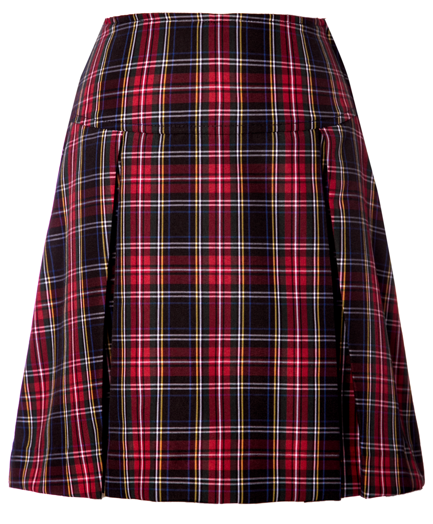 Drop Yoke Pleated Skort