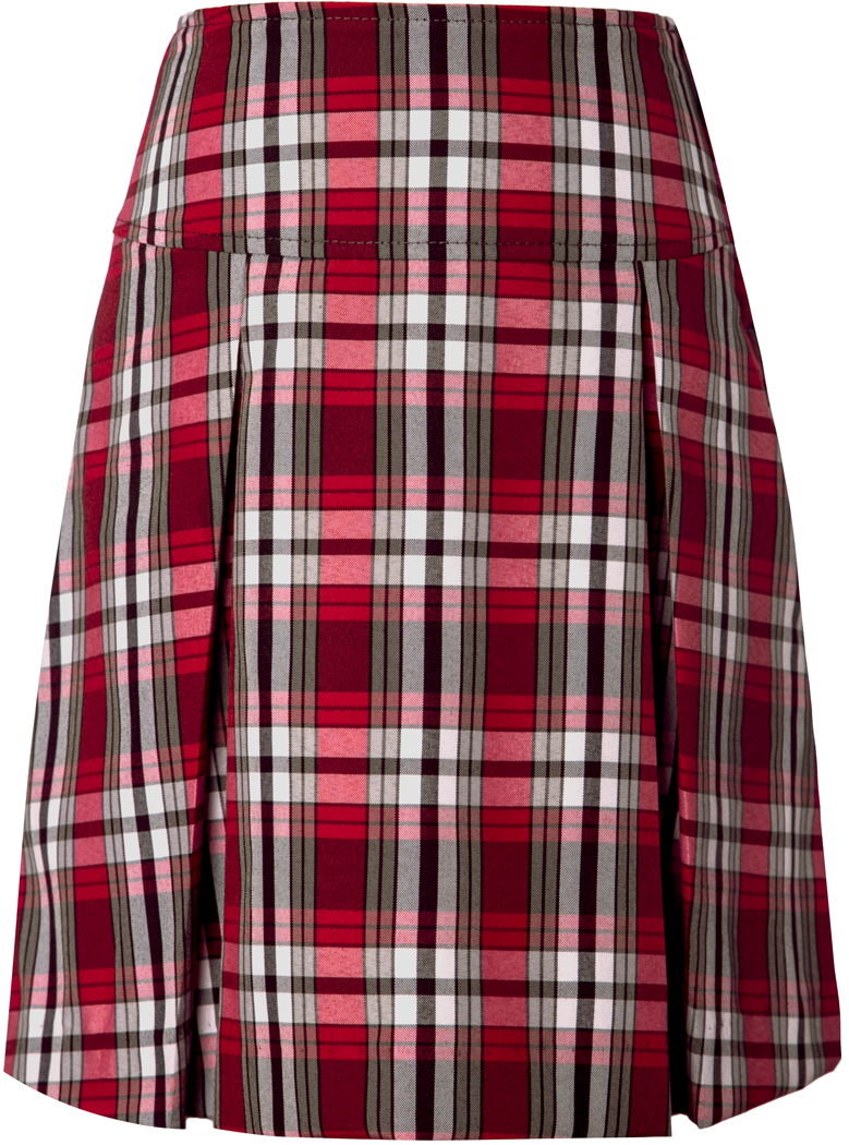 Drop Yoke Pleated Skort