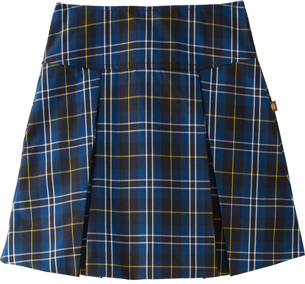 Drop Yoke Pleated Skort