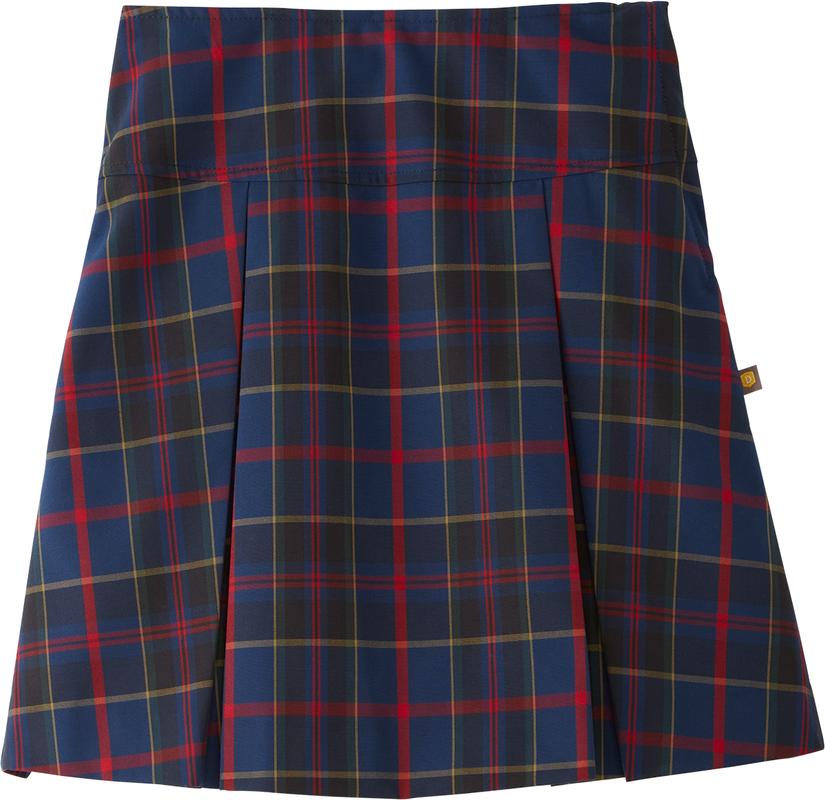 Drop Yoke Pleated Skort