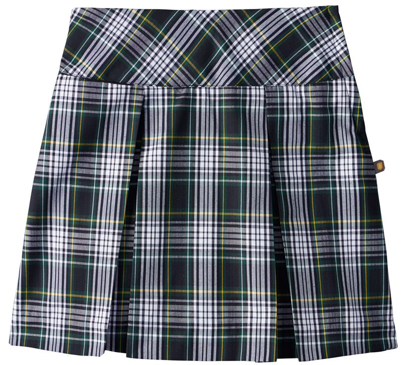 Drop Yoke Pleated Skort