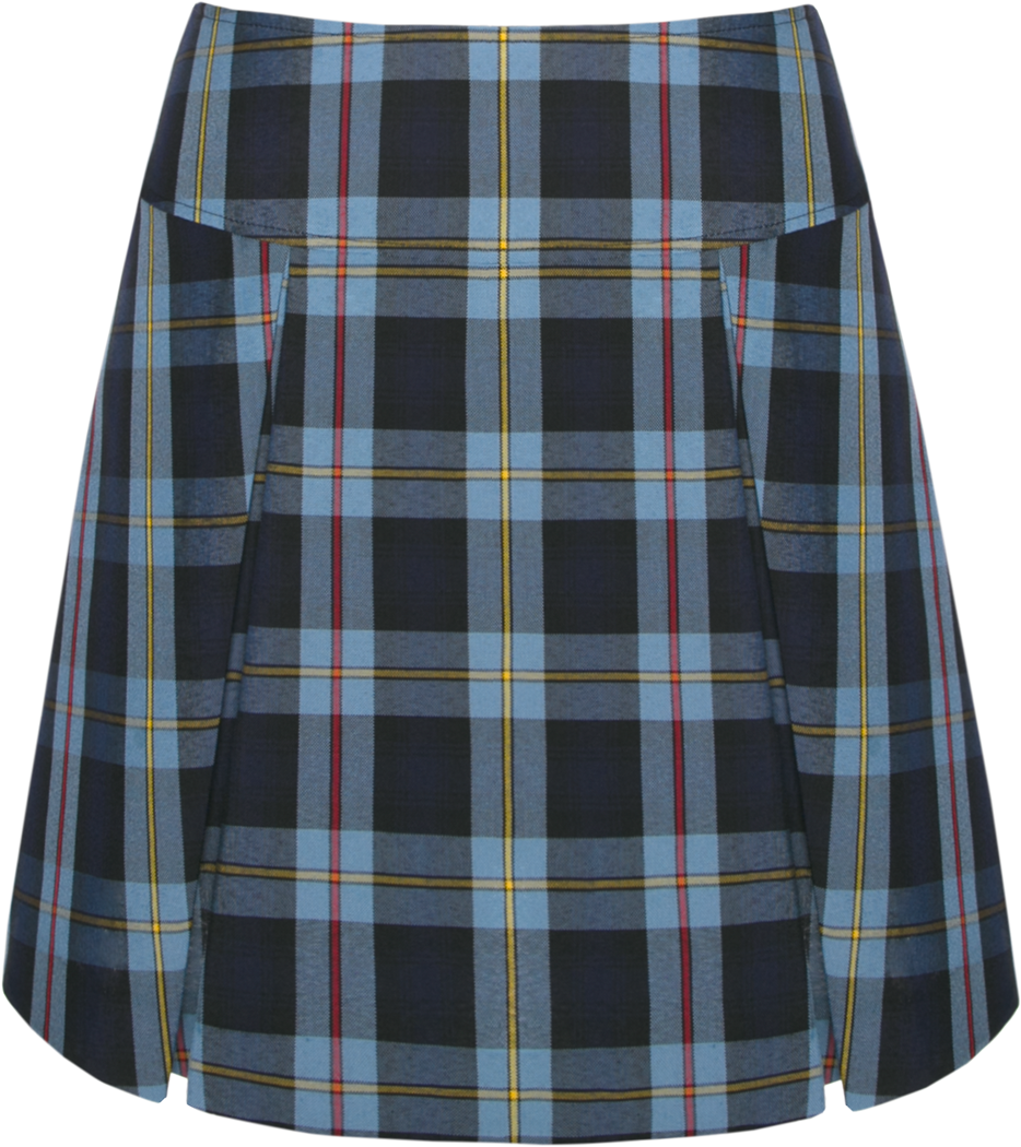 Drop Yoke Pleated Skort