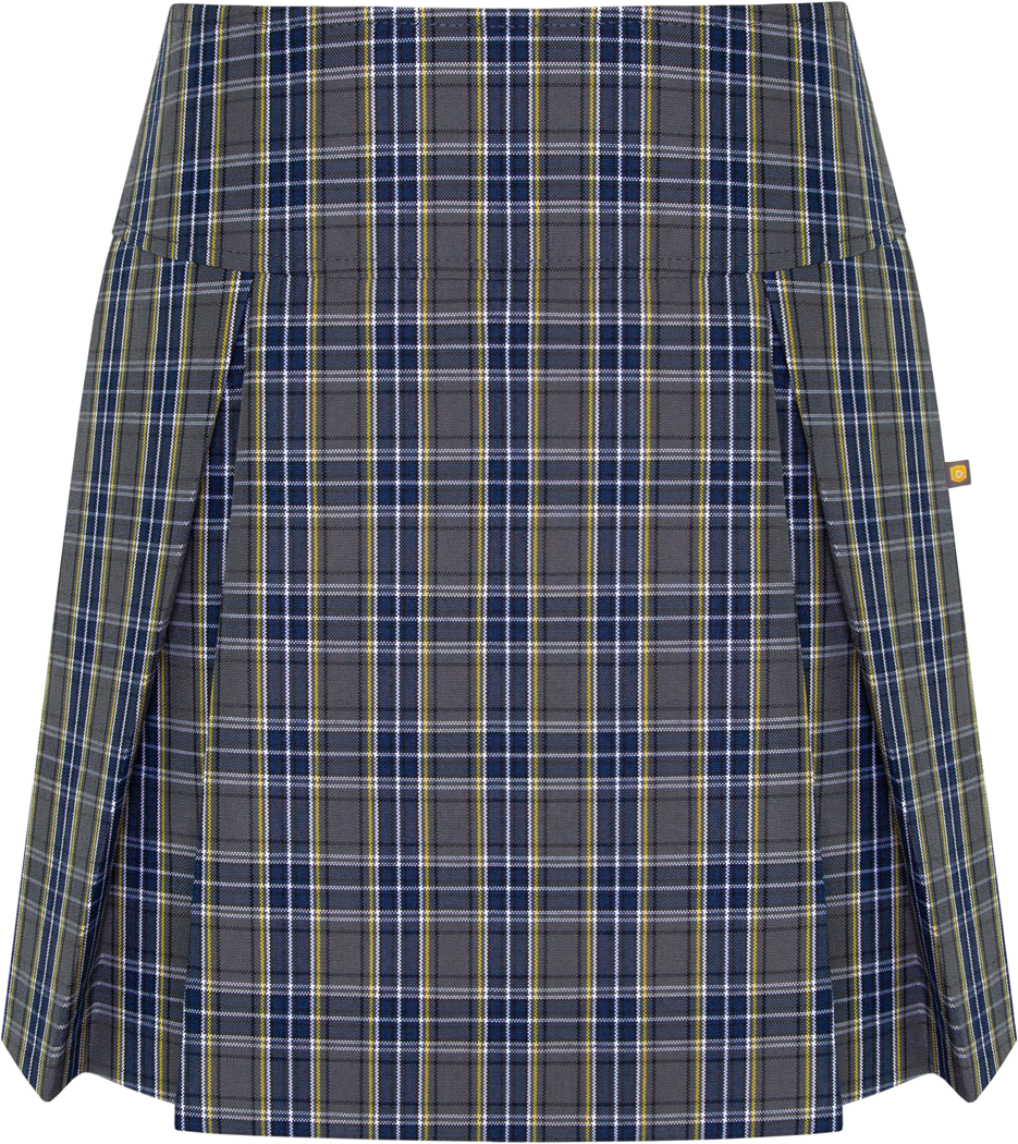 Drop Yoke Pleated Skort