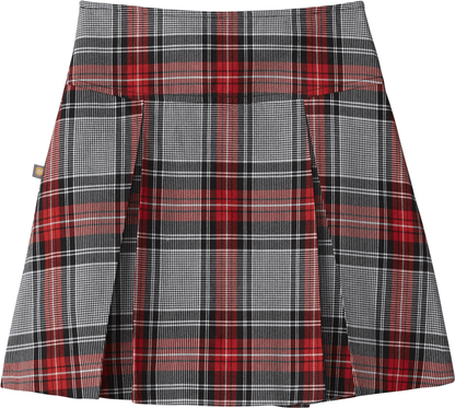 Drop Yoke Pleated Skort