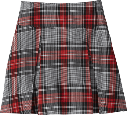 Drop Yoke Pleated Skort