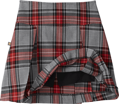 Drop Yoke Pleated Skort