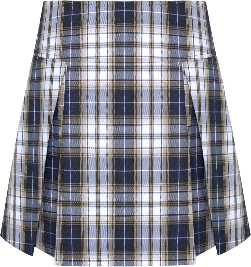 Drop Yoke Pleated Skort