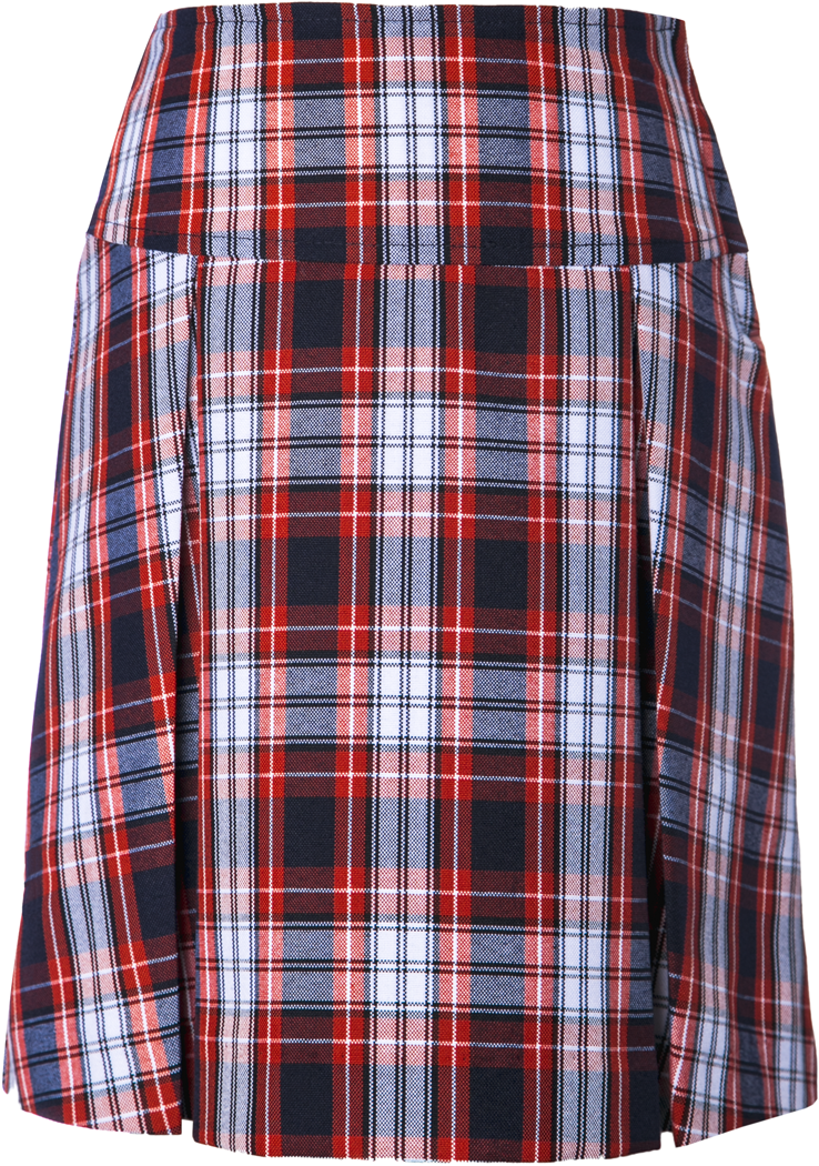 Drop Yoke Pleated Skort