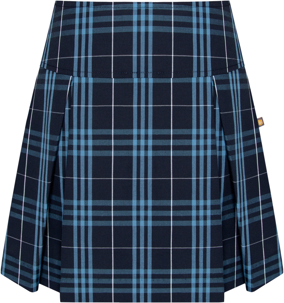 Drop Yoke Pleated Skort