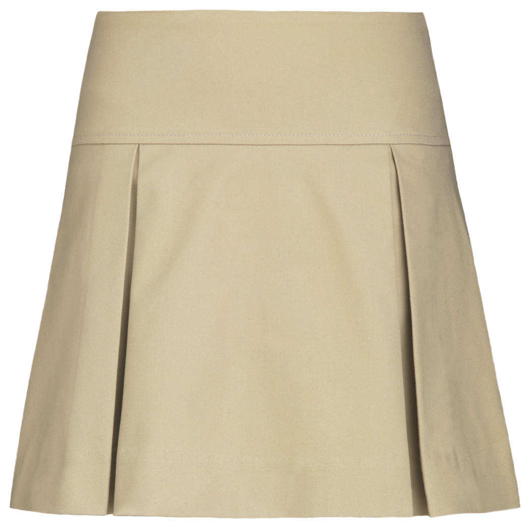 Drop Yoke Pleated Skort