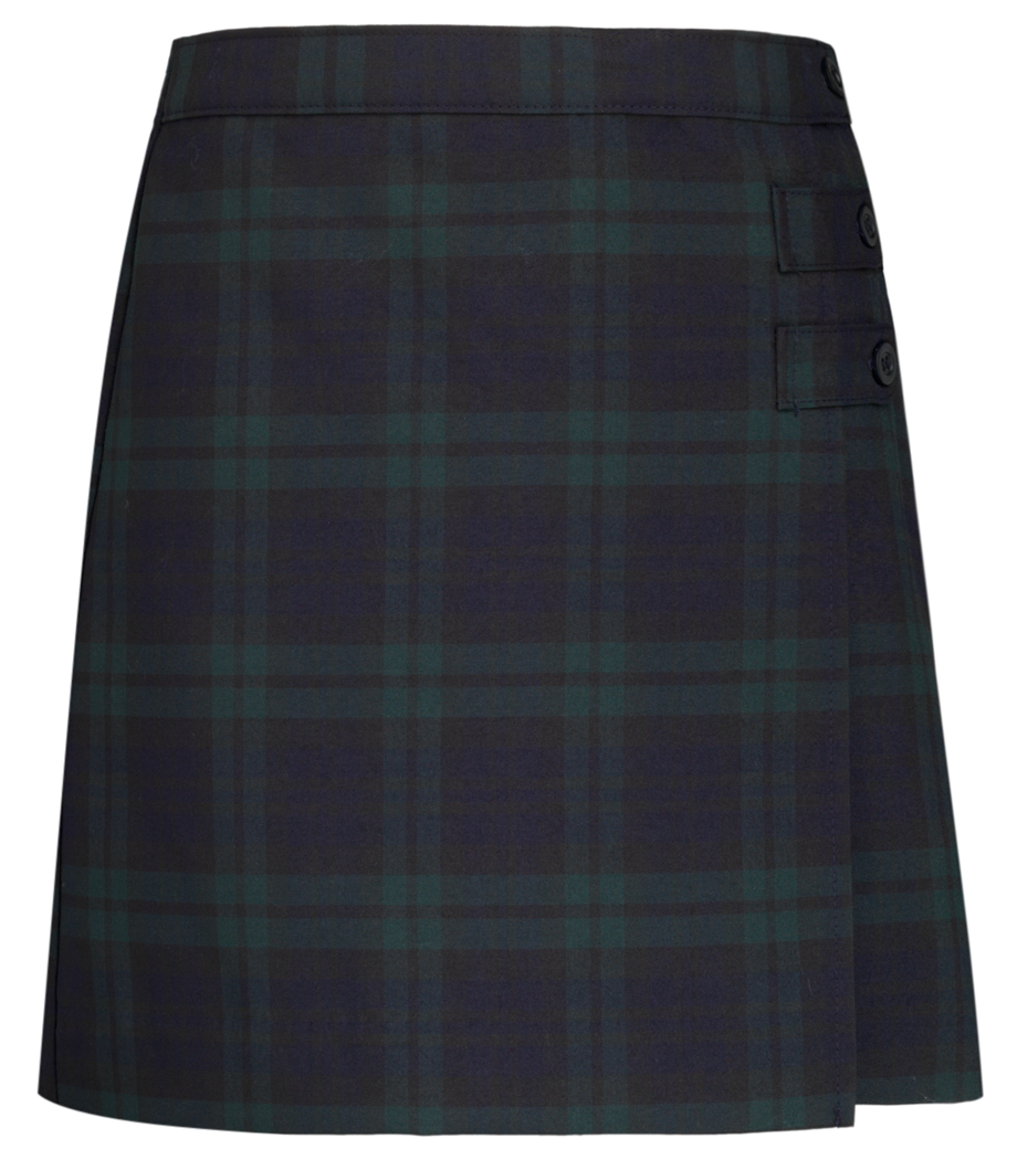 Double Tab Pleated Skort