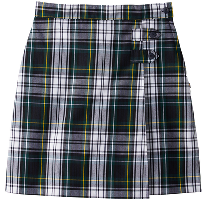 Double Tab Pleated Skort