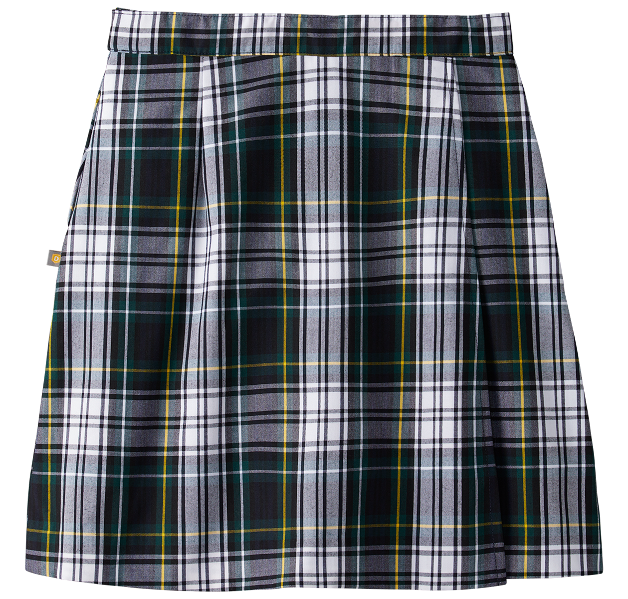 Double Tab Pleated Skort