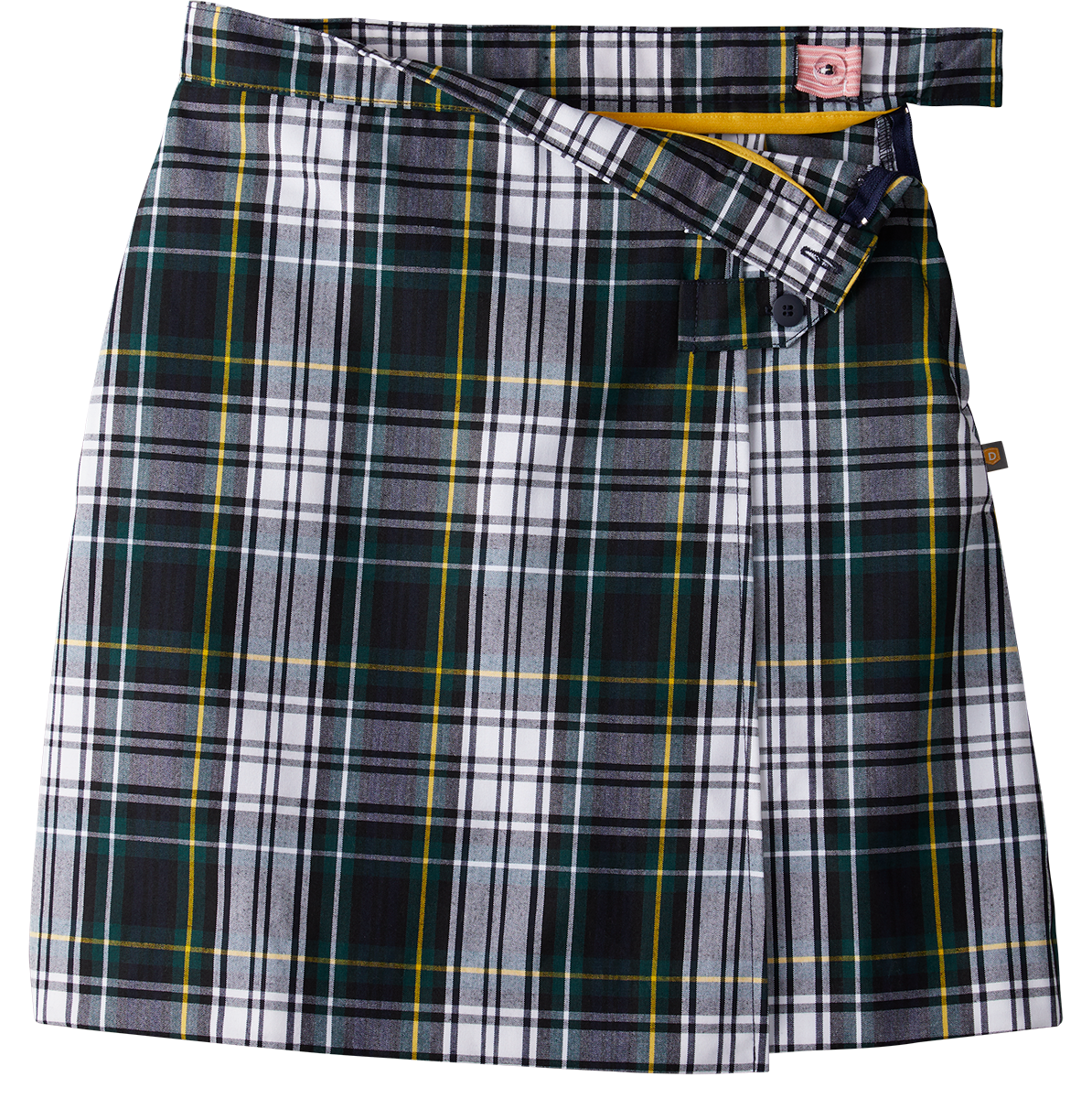 Double Tab Pleated Skort