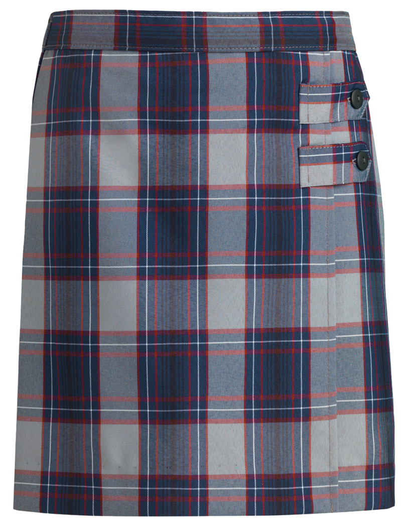 Double Tab Pleated Skort