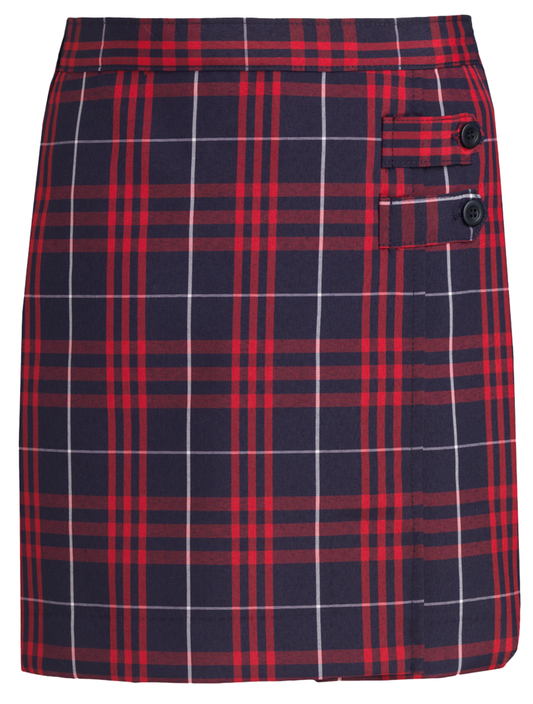 Double Tab Pleated Skort