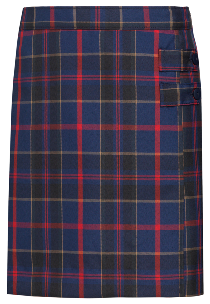 Double Tab Pleated Skort