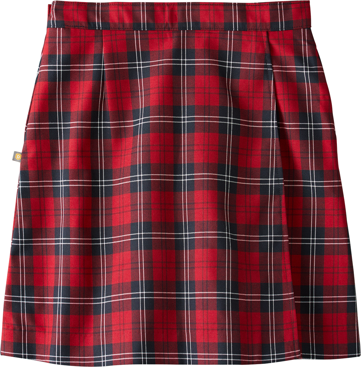 Double Tab Pleated Skort