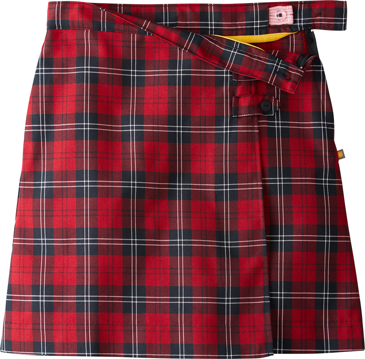 Double Tab Pleated Skort