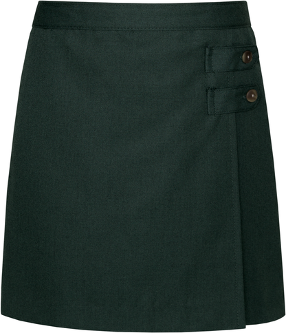 Double Tab Pleated Skort