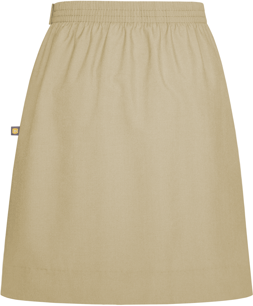 Double Tab Front Pleat Skirt