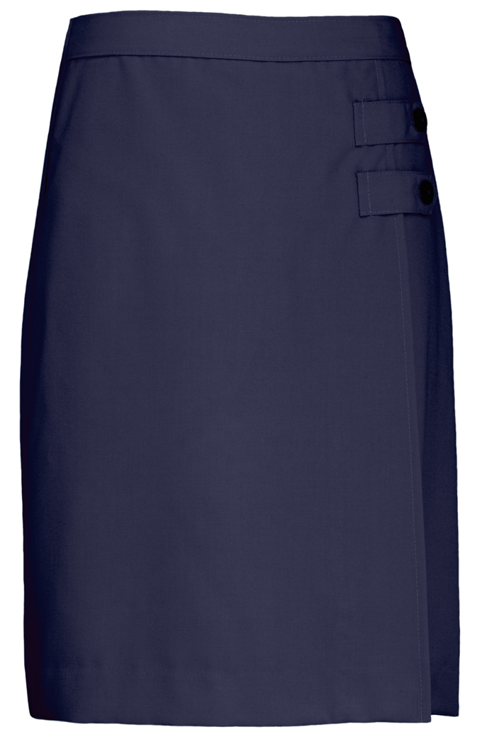 Long Double Tab Pleated Skort