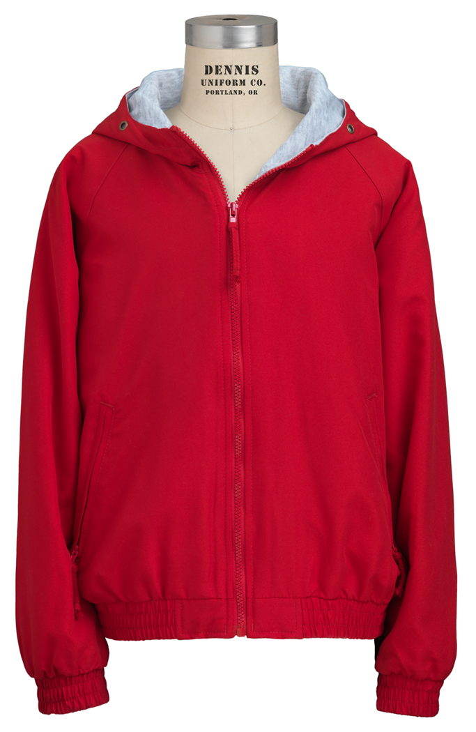 Hooded Microfiber Jacket