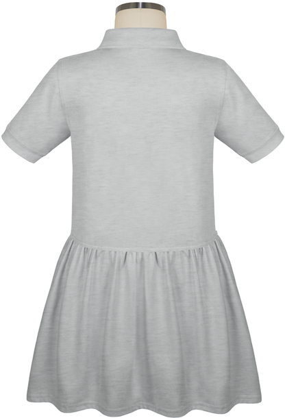 Short Sleeve Jersey Polo Dress