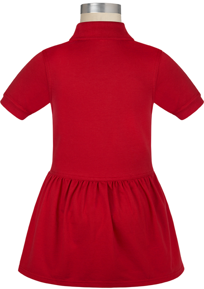 Short Sleeve Jersey Polo Dress