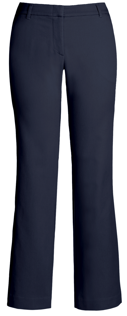 Flat Front Stretch Twill Dress Pants