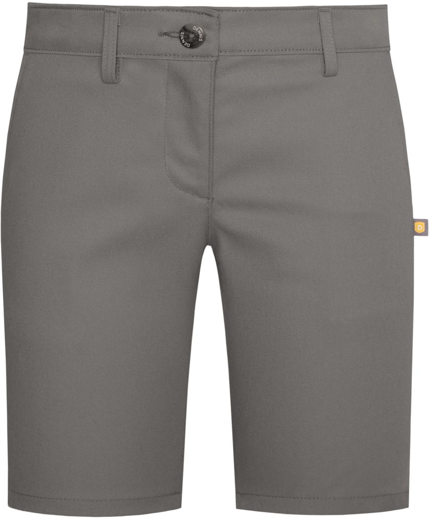 Mid-Rise Stretch Twill Shorts