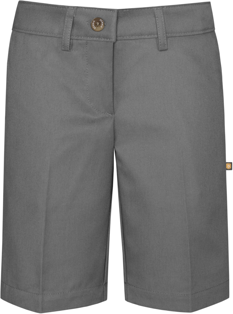 Flat Front Stretch Twill Shorts