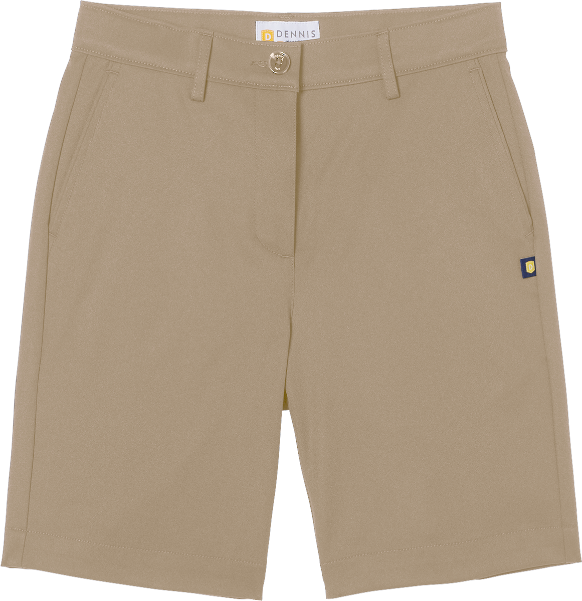 Feminine Fit Mid-Rise Tech Twill Shorts