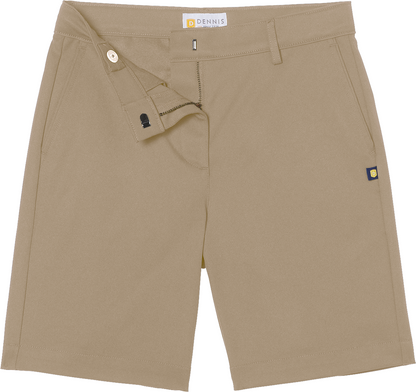 Feminine Fit Mid-Rise Tech Twill Shorts