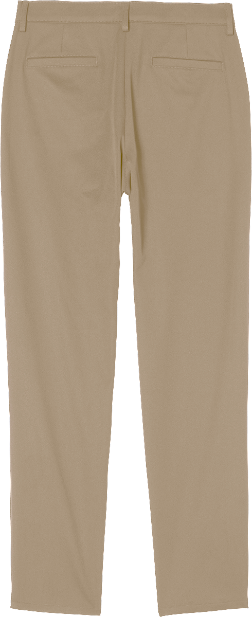 Mid-Rise Tapered Leg Tech Twill Pants