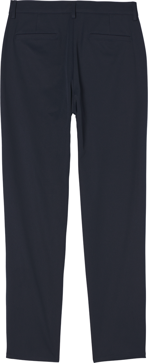 Mid-Rise Tapered Leg Tech Twill Pants