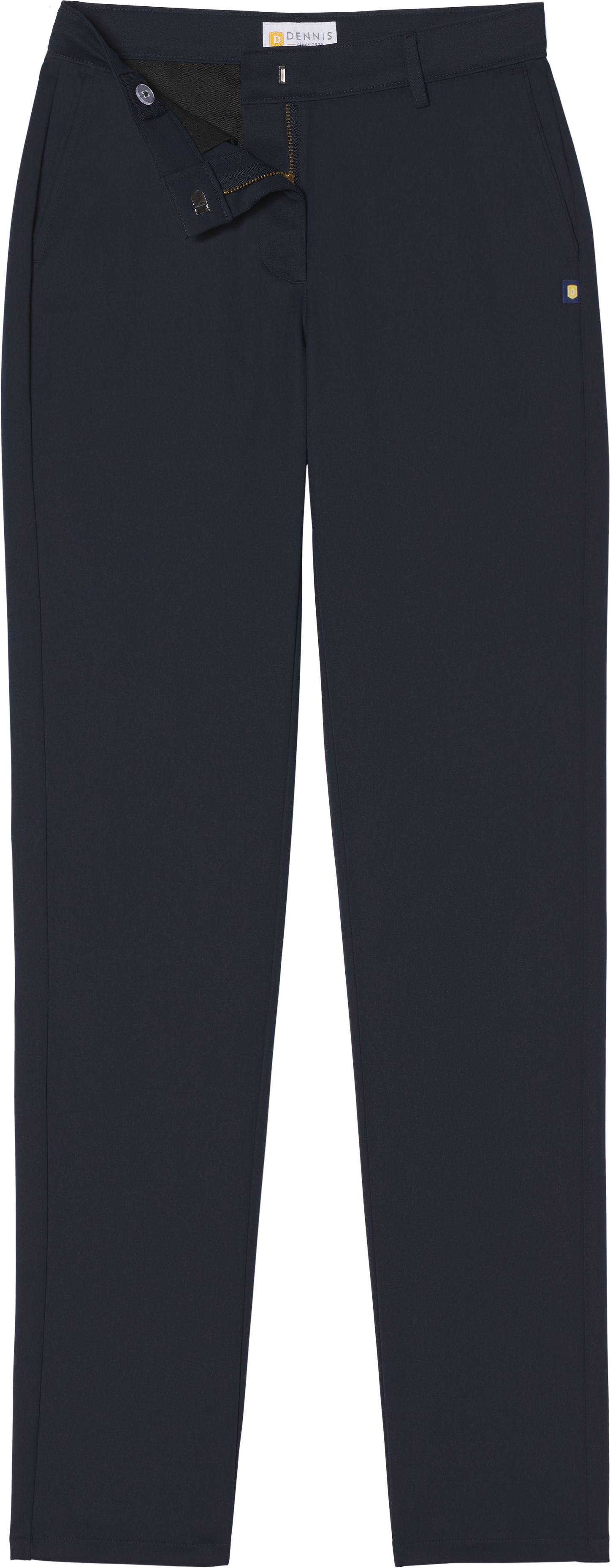 Mid-Rise Tapered Leg Tech Twill Pants