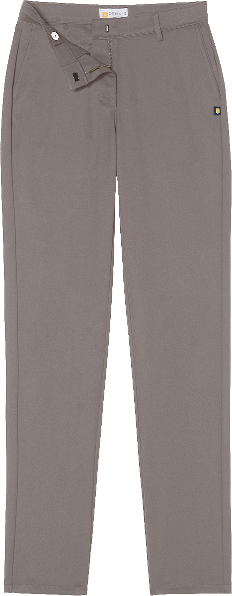 Mid-Rise Tapered Leg Tech Twill Pants