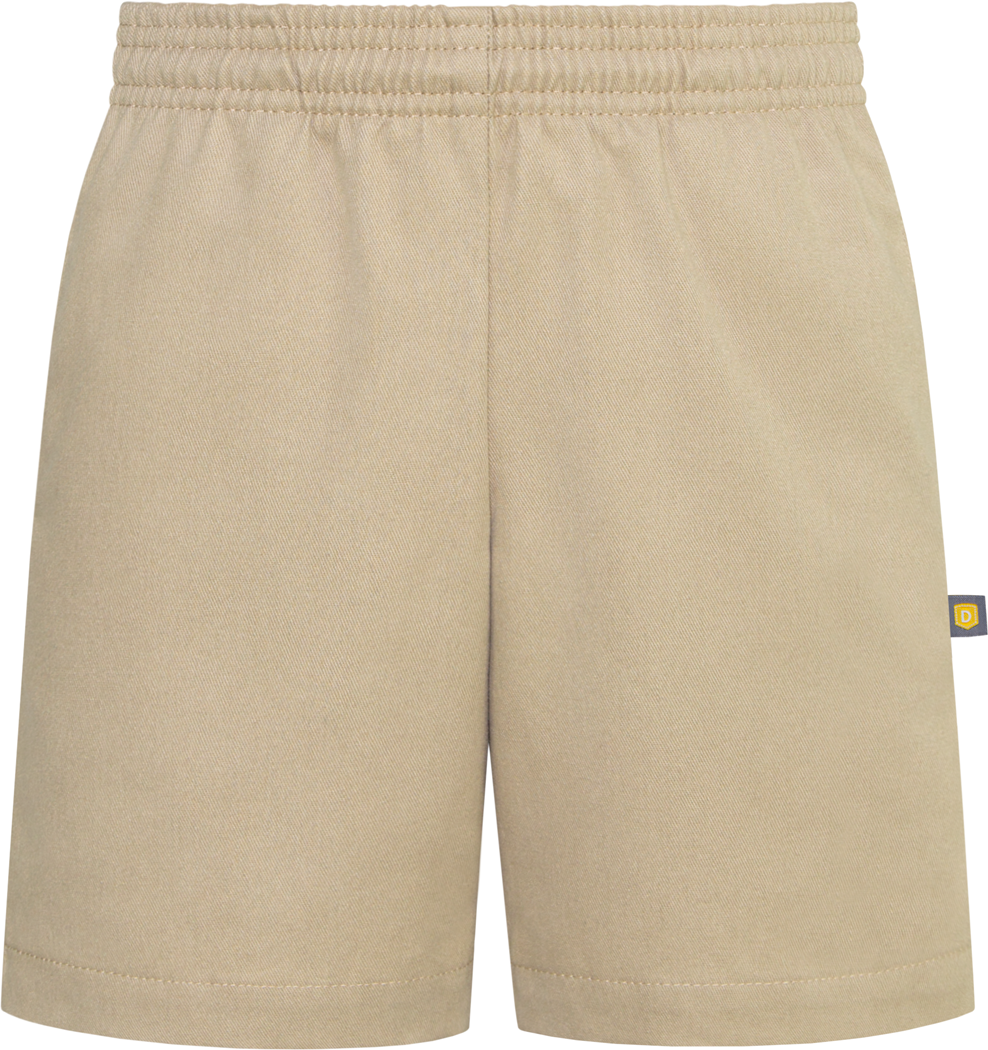 Pull-On Stretch Twill Shorts