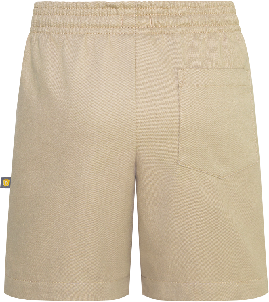 Pull-On Stretch Twill Shorts