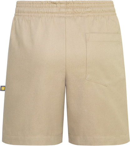 Pull-On Stretch Twill Shorts