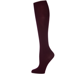 Opaque Knee-High Socks