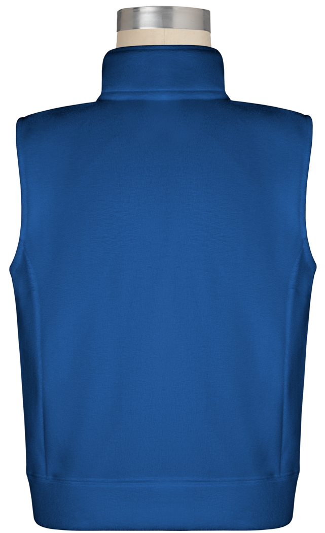 Full Zip Mock Neck Microfleece Vest