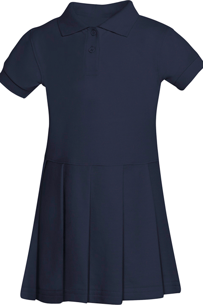 Short Sleeve Pique Polo Dress