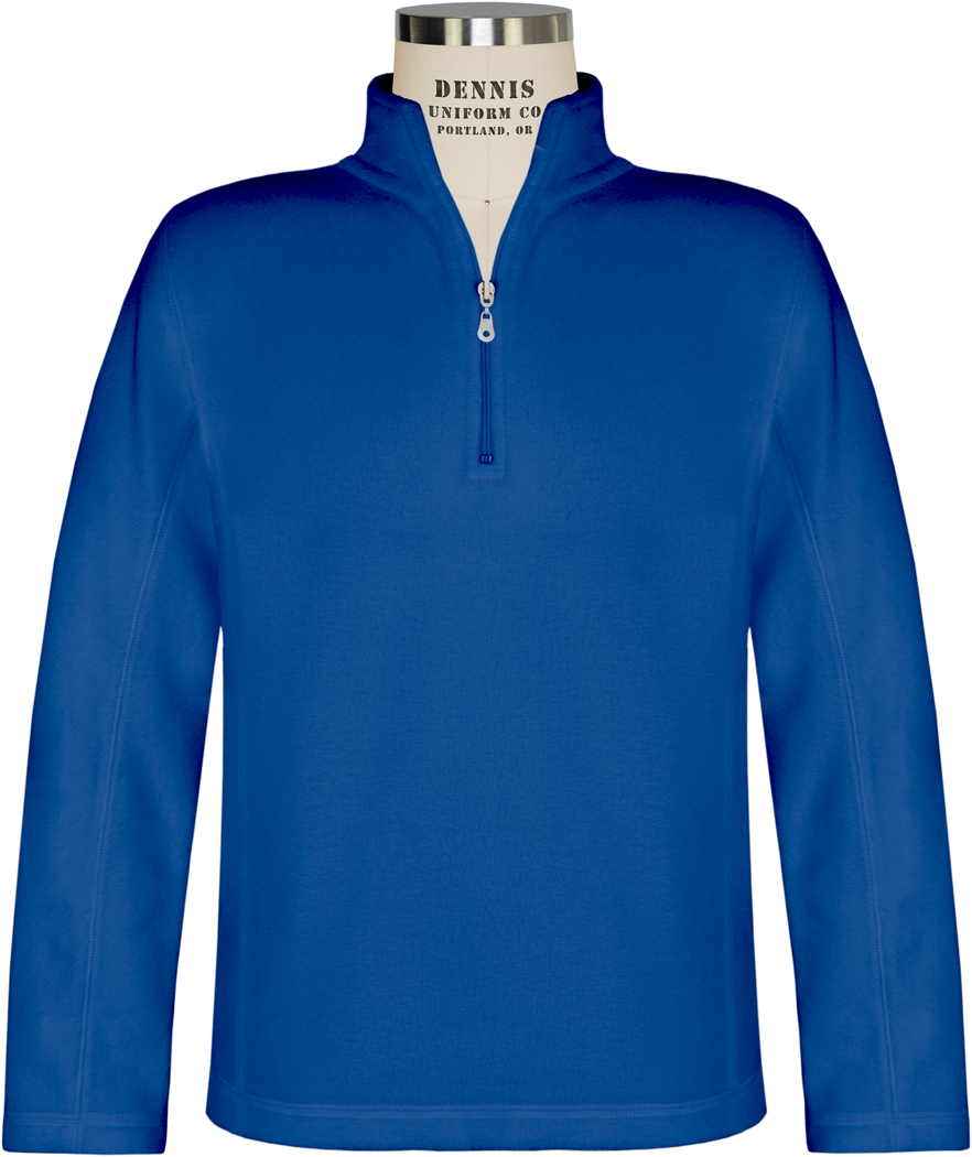 1/4 Zip Mock Neck Microfleece Pullover