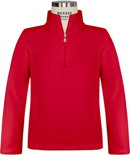 1/4 Zip Feminine Fit Microfleece Pullover